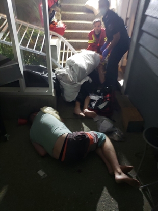 iN VIDEO: Collapsed balcony at Vernon Airbnb lands Calgary man in hospital | iNhome iN VIDEO: Collapsed balcony at Vernon Airbnb lands Calgary man in hospital | iNhome