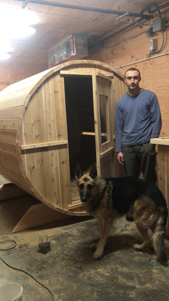 Out of boredom was born the Okanagan barrel sauna | iNhome Out of boredom was born the Okanagan barrel sauna | iNhome