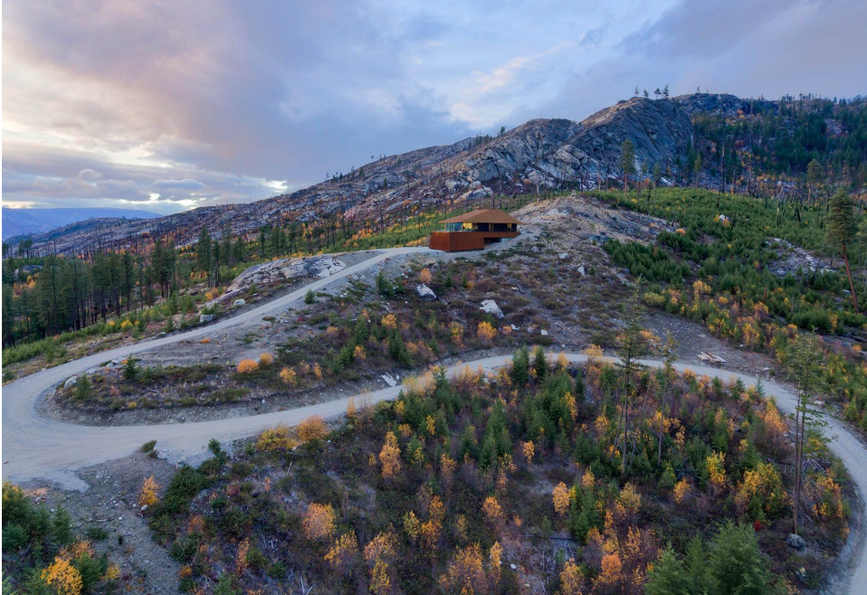 iN PHOTOS: Burnt wood, rusting steel create unique fire-resistant home in South Okanagan | iNhome iN PHOTOS: Burnt wood, rusting steel create unique fire-resistant home in South Okanagan | iNhome