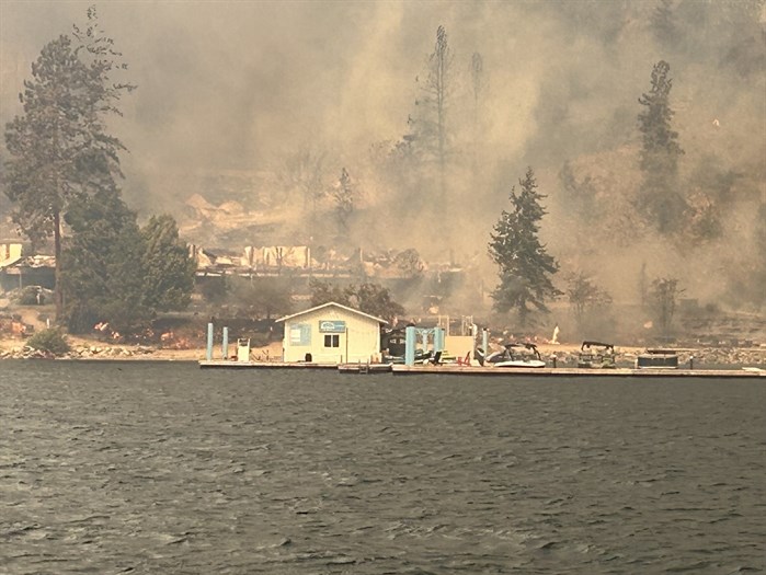 Destroyed Lake Okanagan Resort charged for polluting | iNhome