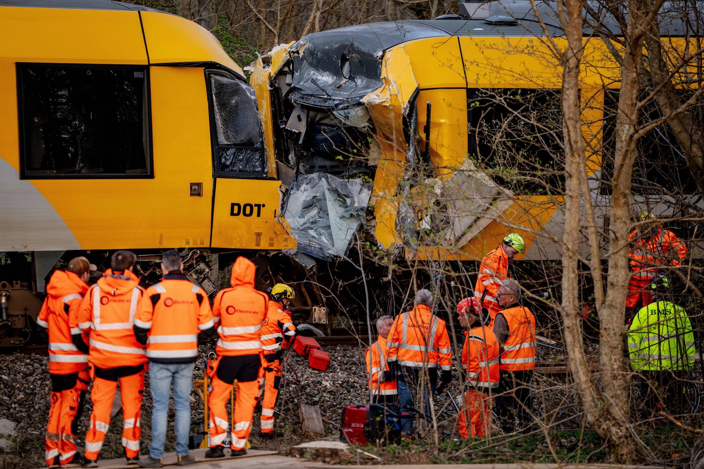 2 trains collide in Denmark, critically injuring 5 people | iNwheels