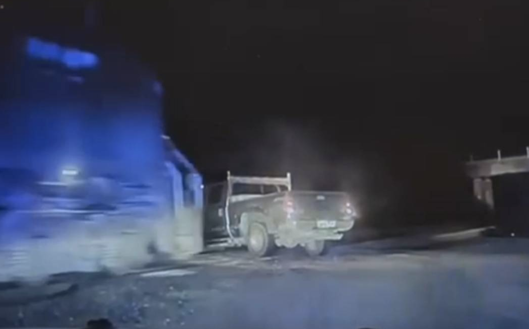 Train hits stolen pickup after chase with RCMP from Sorrento to Sicamous | iNwheels Train hits stolen pickup after chase with RCMP from Sorrento to Sicamous | iNwheels