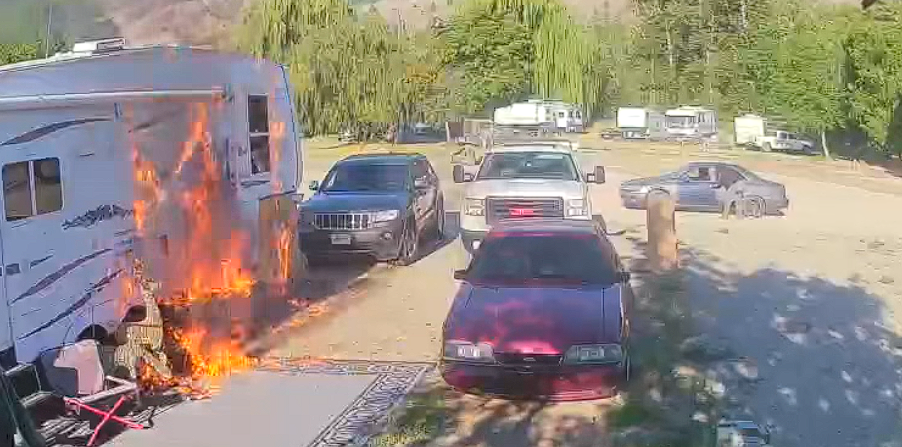 Penticton RCMP investigating RV arson | iNwheels