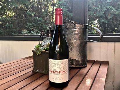 Wine Wednesday: Mayhem Pinot Blanc | iNwine