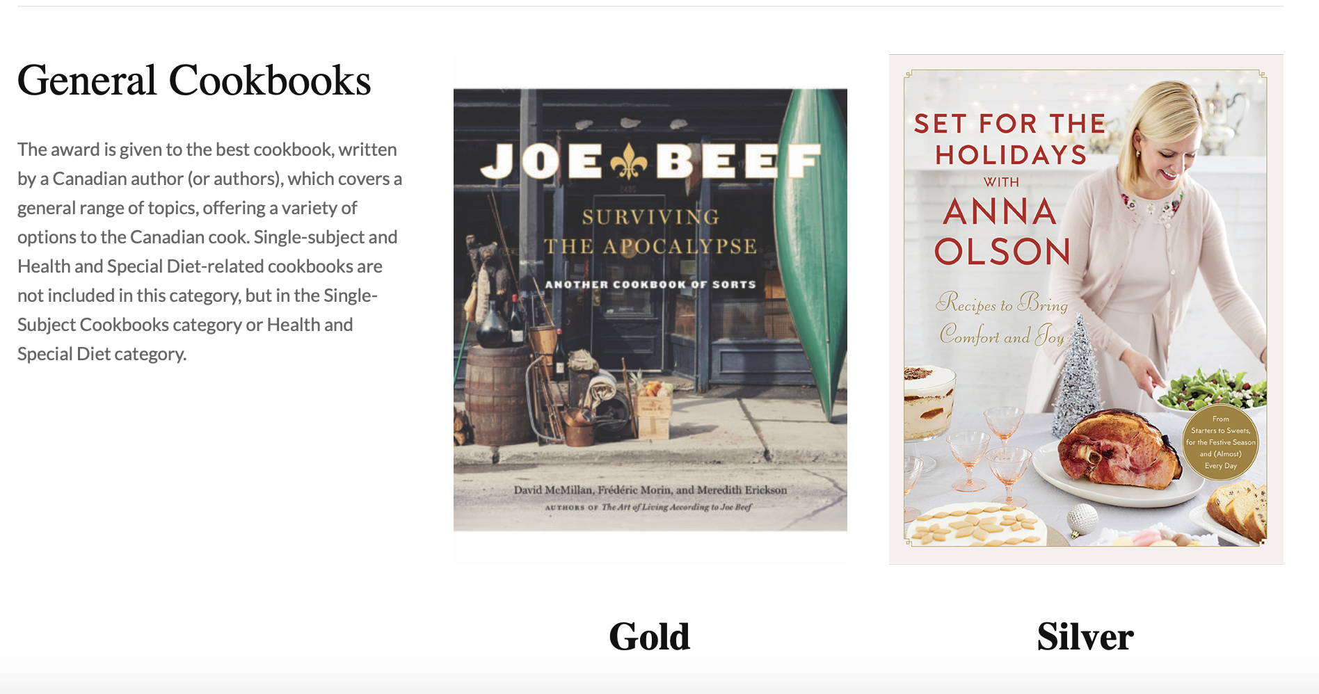 2019 Taste Canada cookbook award winners announced | iNwine