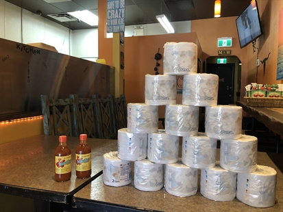 Okanagan Mexican restaurant serves up orders with complimentary toilet paper | iNwine