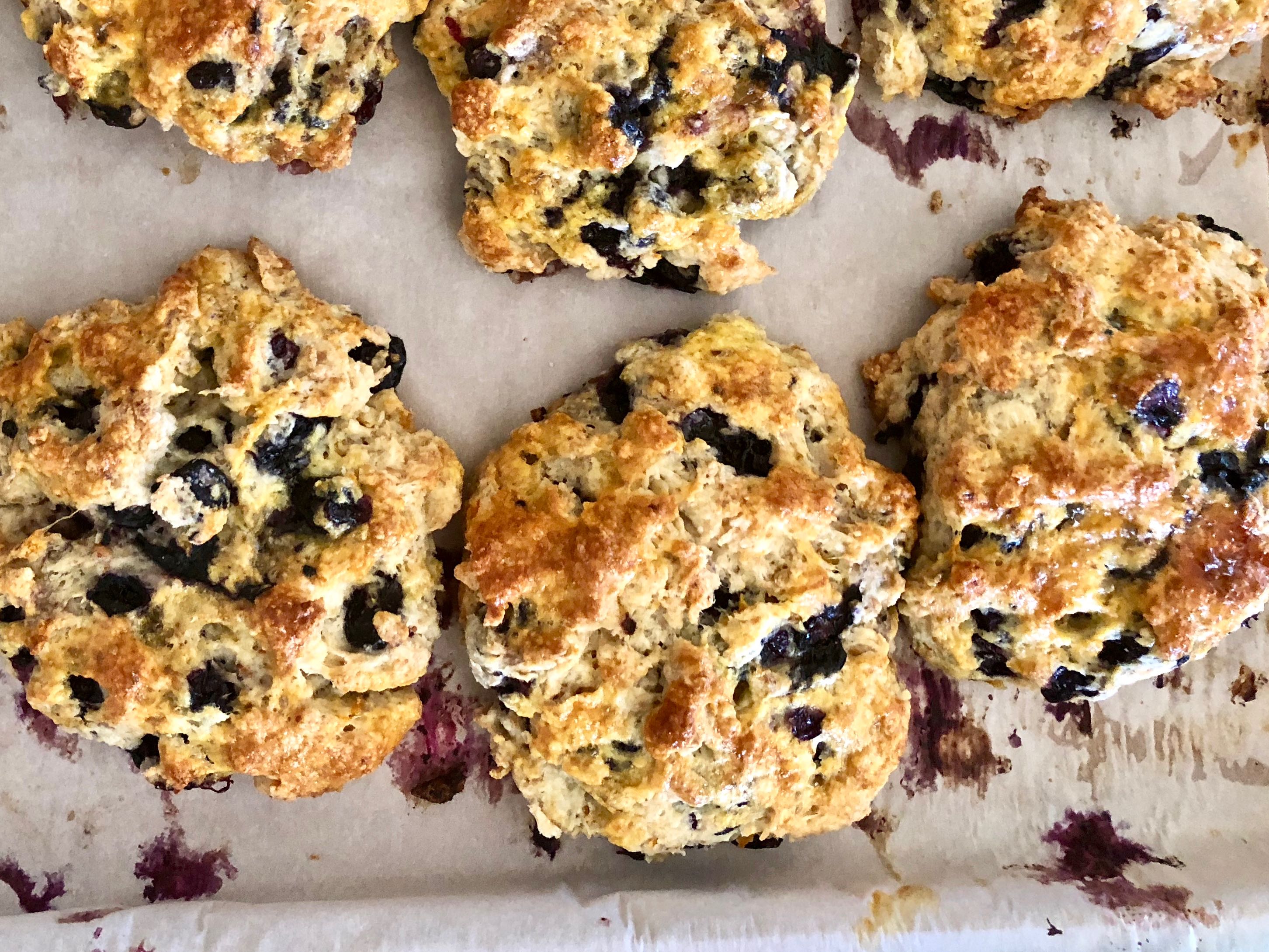 This delicious BC blueberry scone recipe is quick enough to be ready for breakfast | iNwine