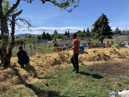 Vernon edible garden built next to elementary school promotes food security to students | iNwine