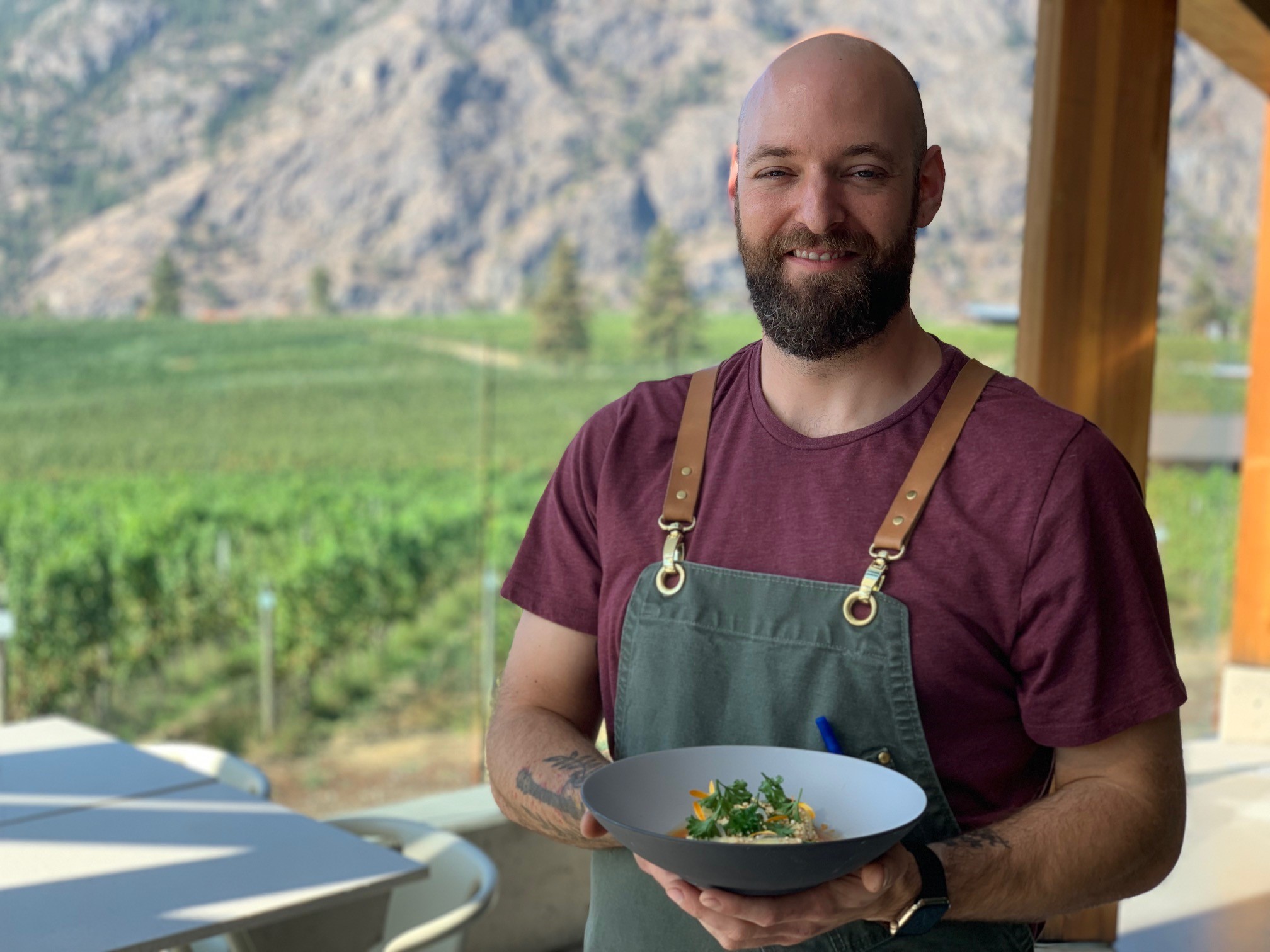 New chef creating ‘plant forward’ dishes at Okanagan Falls winery | iNwine