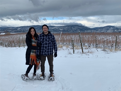 Kelowna winery offering gorgeous snowshoe and fondue experience | iNwine