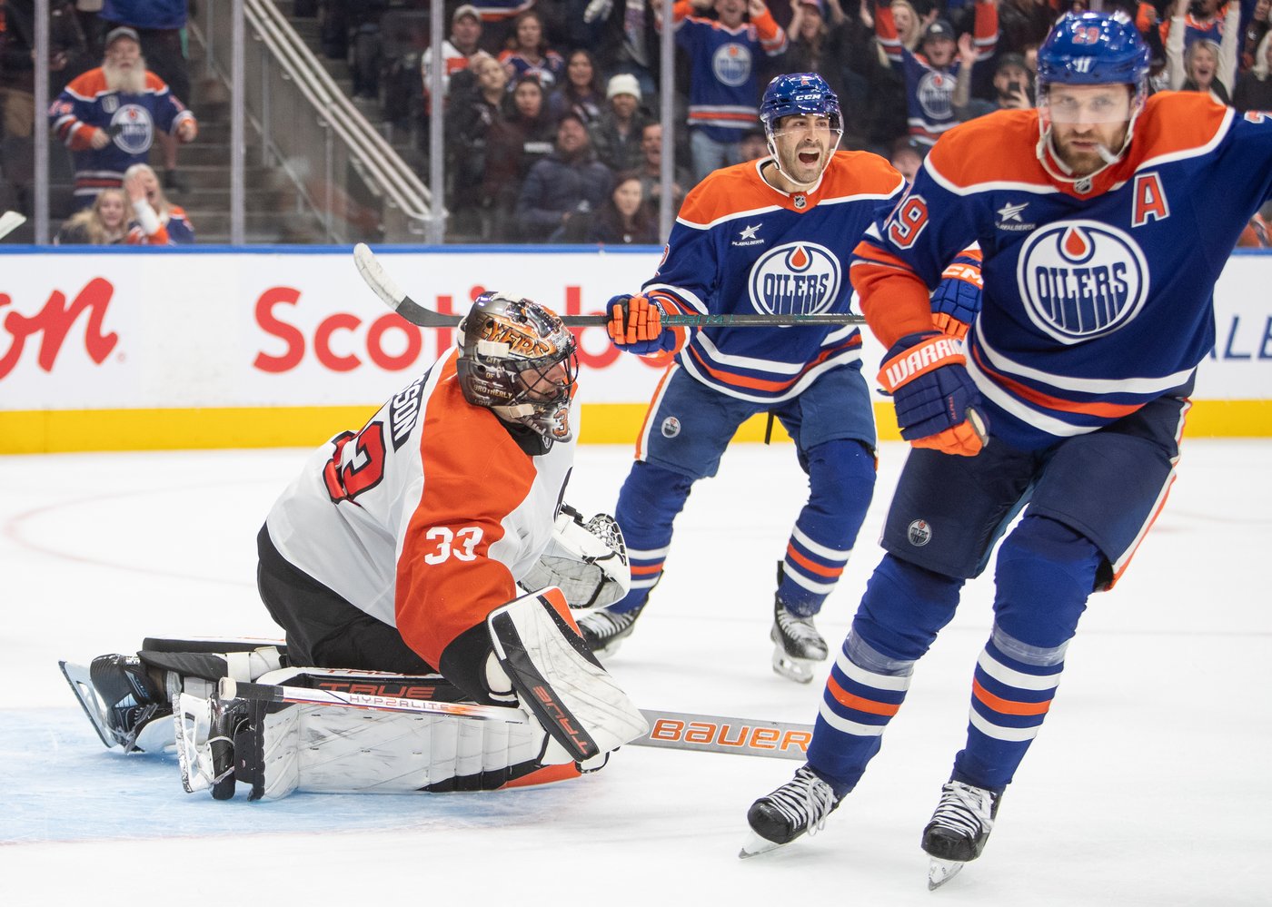 Oilers breathing easier after snapping skid with 4-3 OT win over Flyers | iNFOnews.ca