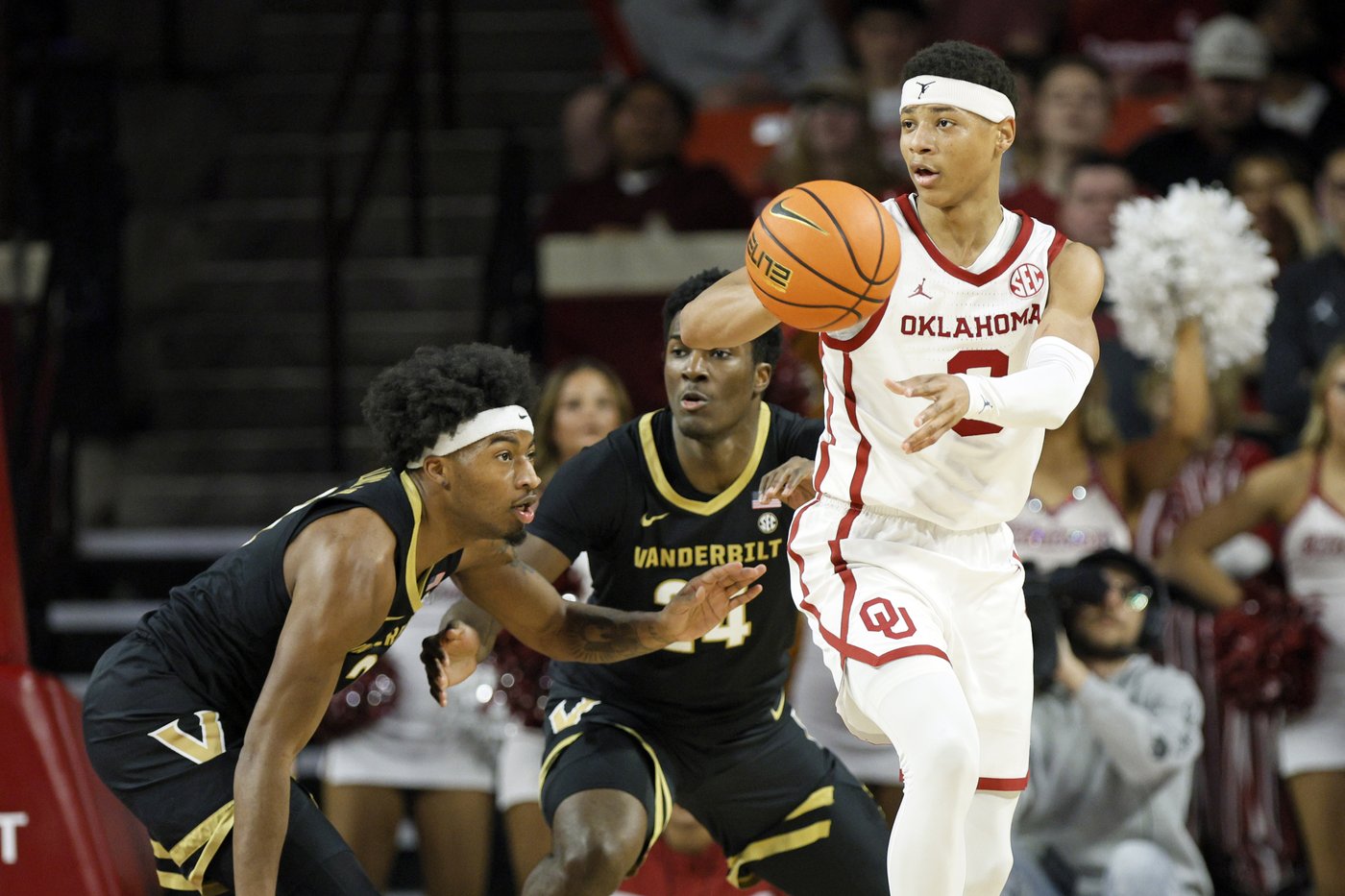 Oklahoma routs No. 24 Vanderbilt 97-67 for 3rd win in 4 games | iNFOnews.ca
