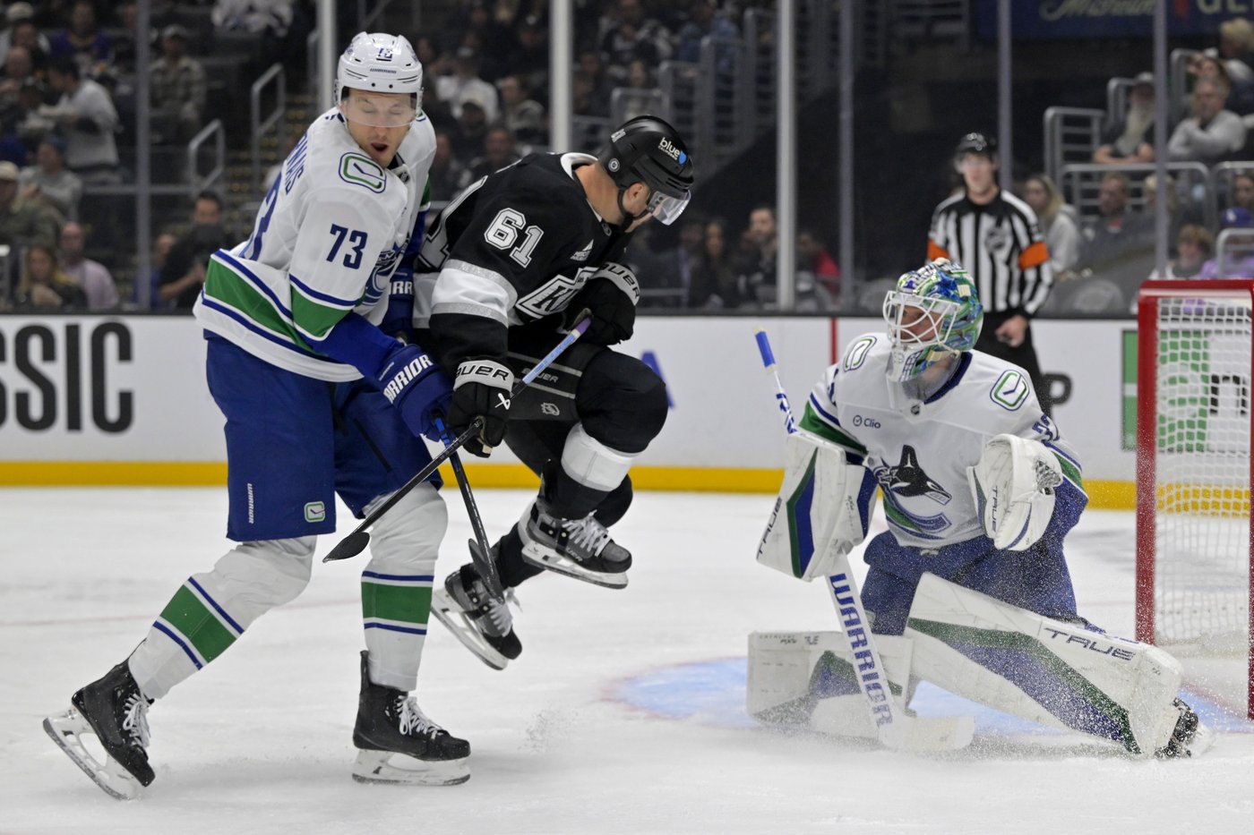 Hughes continues hot streak, Canucks overcome loss of Boeser to beat Kings 4-2 | iNFOnews.ca Hughes continues hot streak, Canucks overcome loss of Boeser to beat Kings 4-2 | iNFOnews.ca