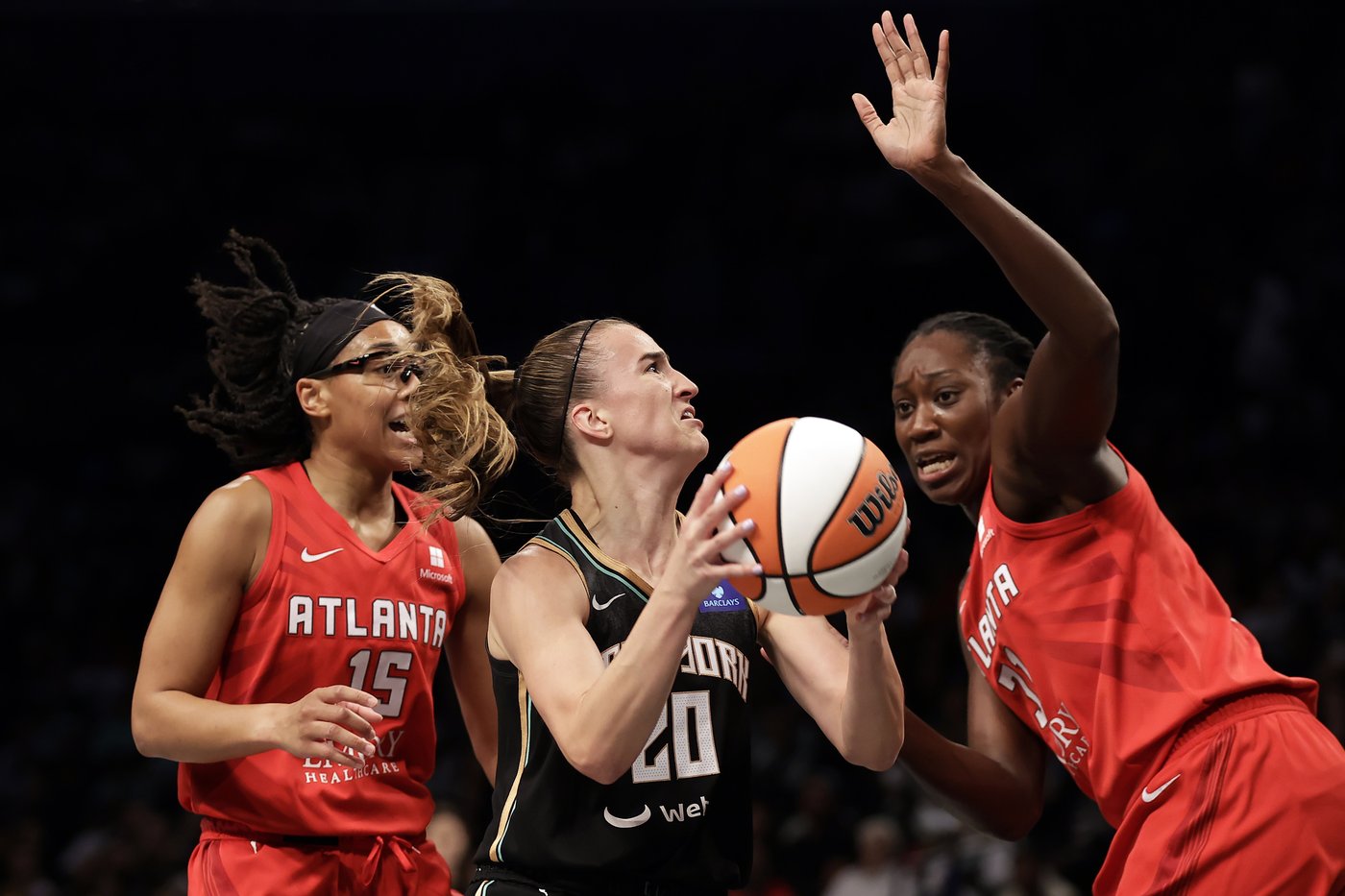 Ionescu scores 36 points and Liberty advance to WNBA semifinals with 91-82 win over Dream | iNFOnews.ca Ionescu scores 36 points and Liberty advance to WNBA semifinals with 91-82 win over Dream | iNFOnews.ca