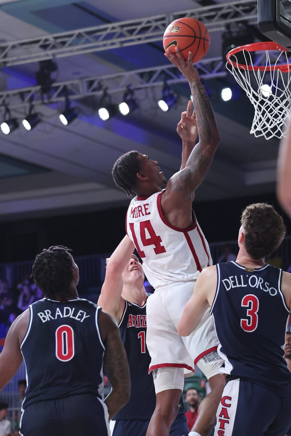 Moore and Fears combine for 50 points as Oklahoma tops No. 24 Arizona in Battle 4 Atlantis | iNFOnews.ca Moore and Fears combine for 50 points as Oklahoma tops No. 24 Arizona in Battle 4 Atlantis | iNFOnews.ca