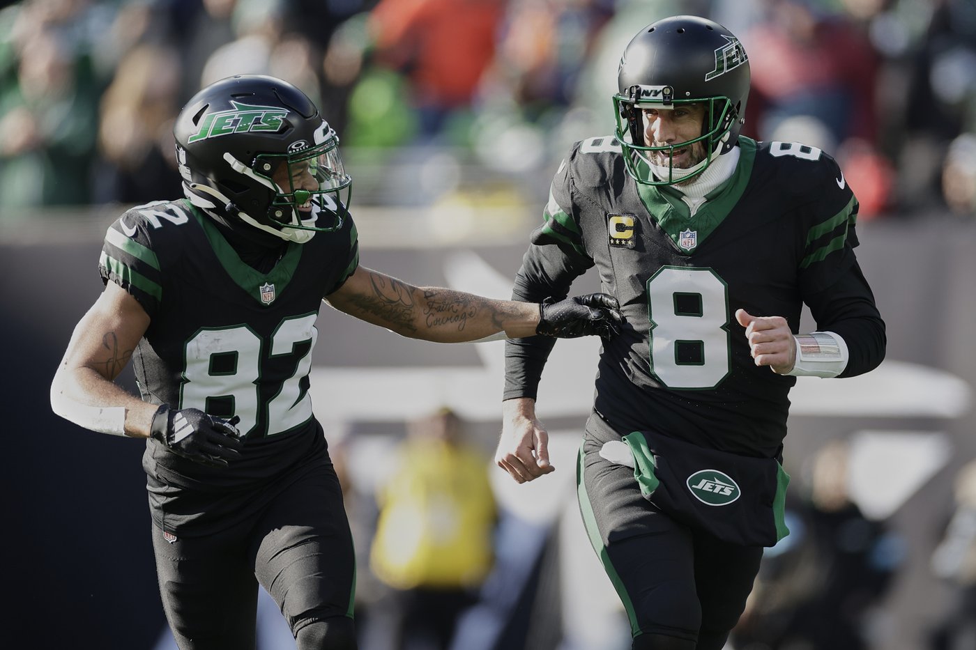 Aaron Rodgers says it's 'ridiculous' to think he needs the final 5 games to prove his value to Jets | iNFOnews.ca Aaron Rodgers says it's 'ridiculous' to think he needs the final 5 games to prove his value to Jets | iNFOnews.ca