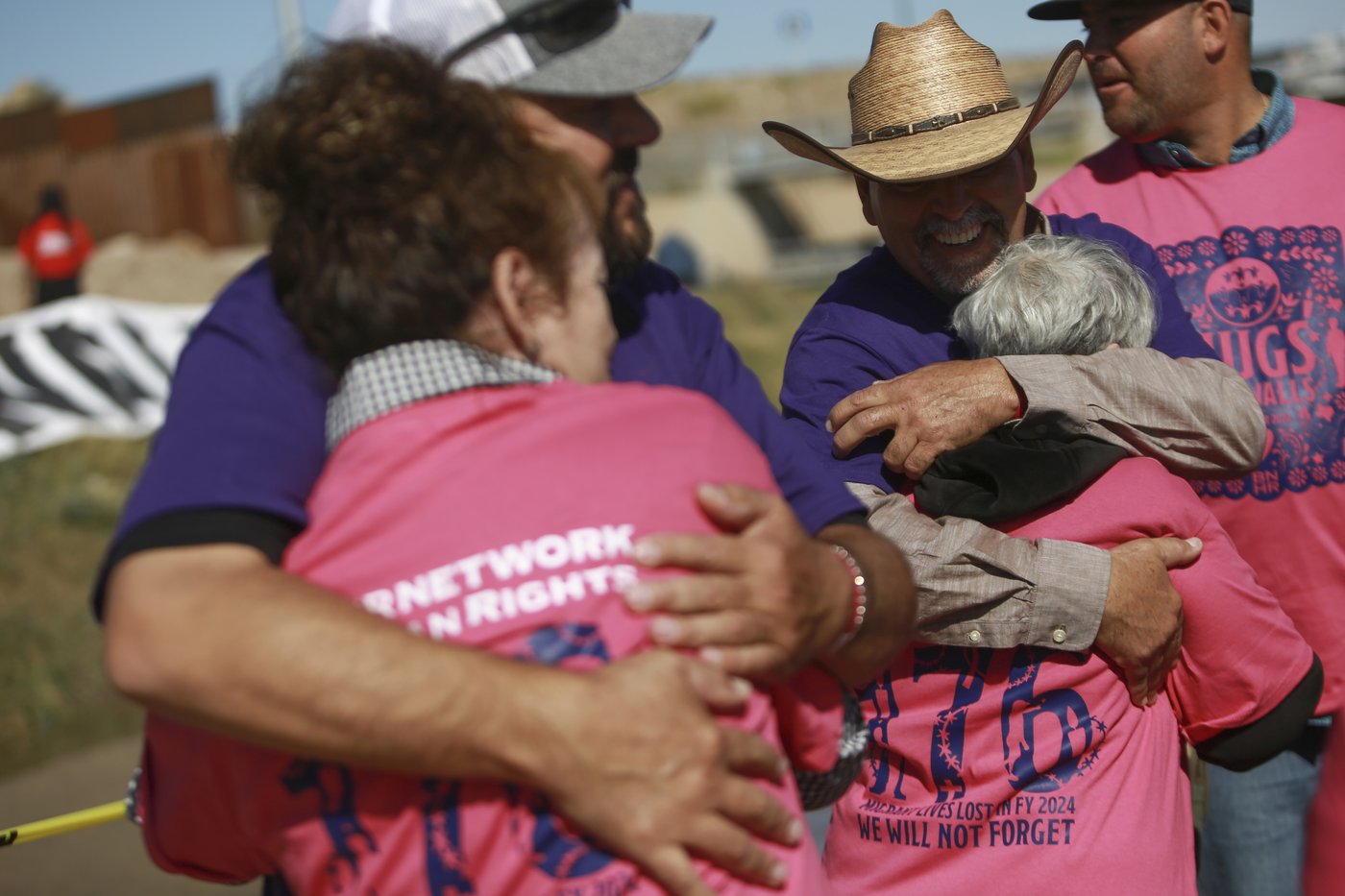 Nearly 200 families separated by US-Mexico border reunite briefly in annual event | iNFOnews.ca