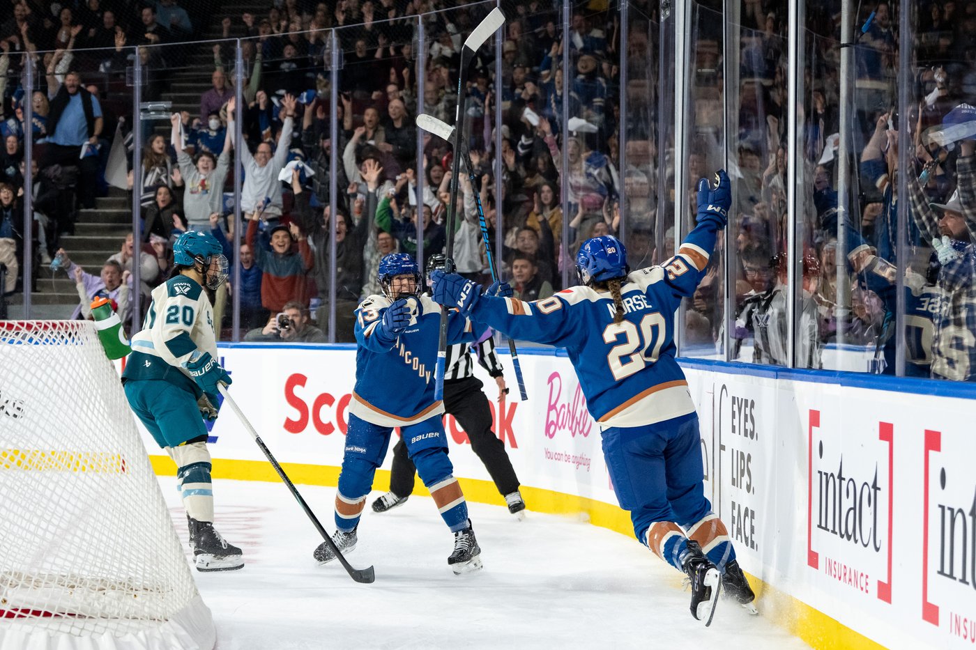 Vancouver Goldeneyes begin inaugural season with 4-3 OT win over Seattle Torrent | iNFOnews.ca