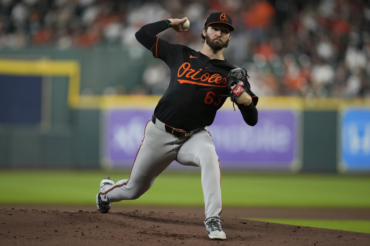 Orioles' Brandon Young shrugs off poor last start and nearly makes history vs. Astros | iNFOnews.ca