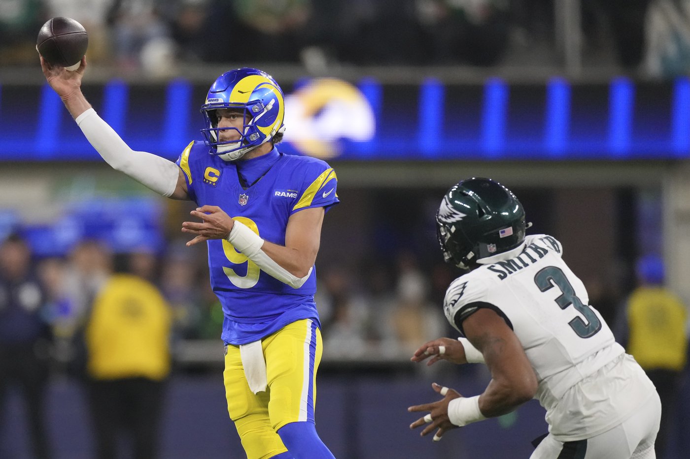 LA Rams' blowout loss to Eagles shows they're far from title contention, but not the playoff race | iNFOnews.ca LA Rams' blowout loss to Eagles shows they're far from title contention, but not the playoff race | iNFOnews.ca