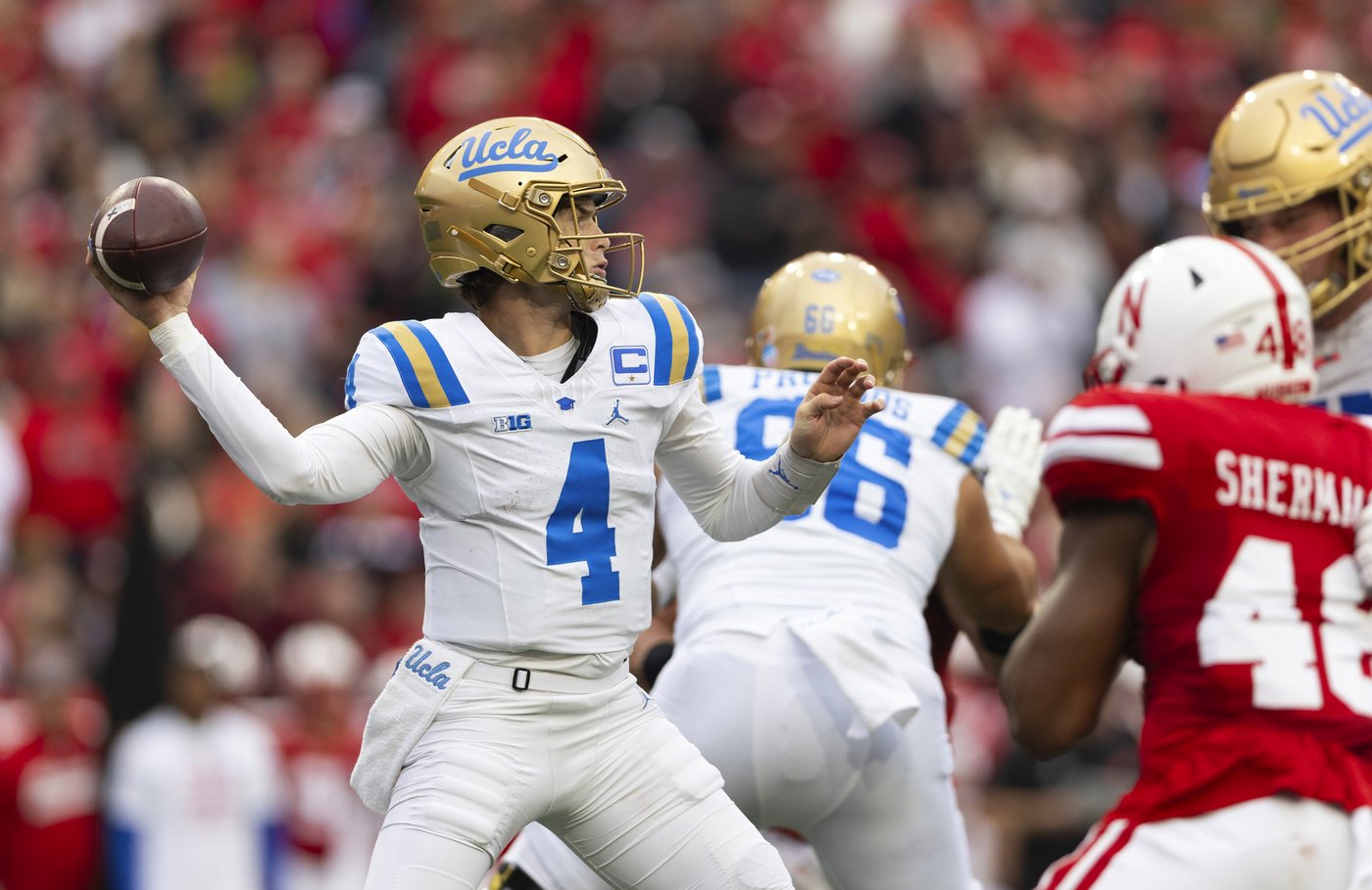 UCLA defense holds off Nebraska late, Bruins win 27-20 for their second straight victory | iNFOnews.ca UCLA defense holds off Nebraska late, Bruins win 27-20 for their second straight victory | iNFOnews.ca