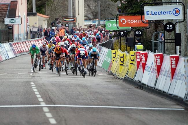 Canadian cyclist Mike Woods breaks his right femur in Paris-Nice crash | iNFOnews.ca