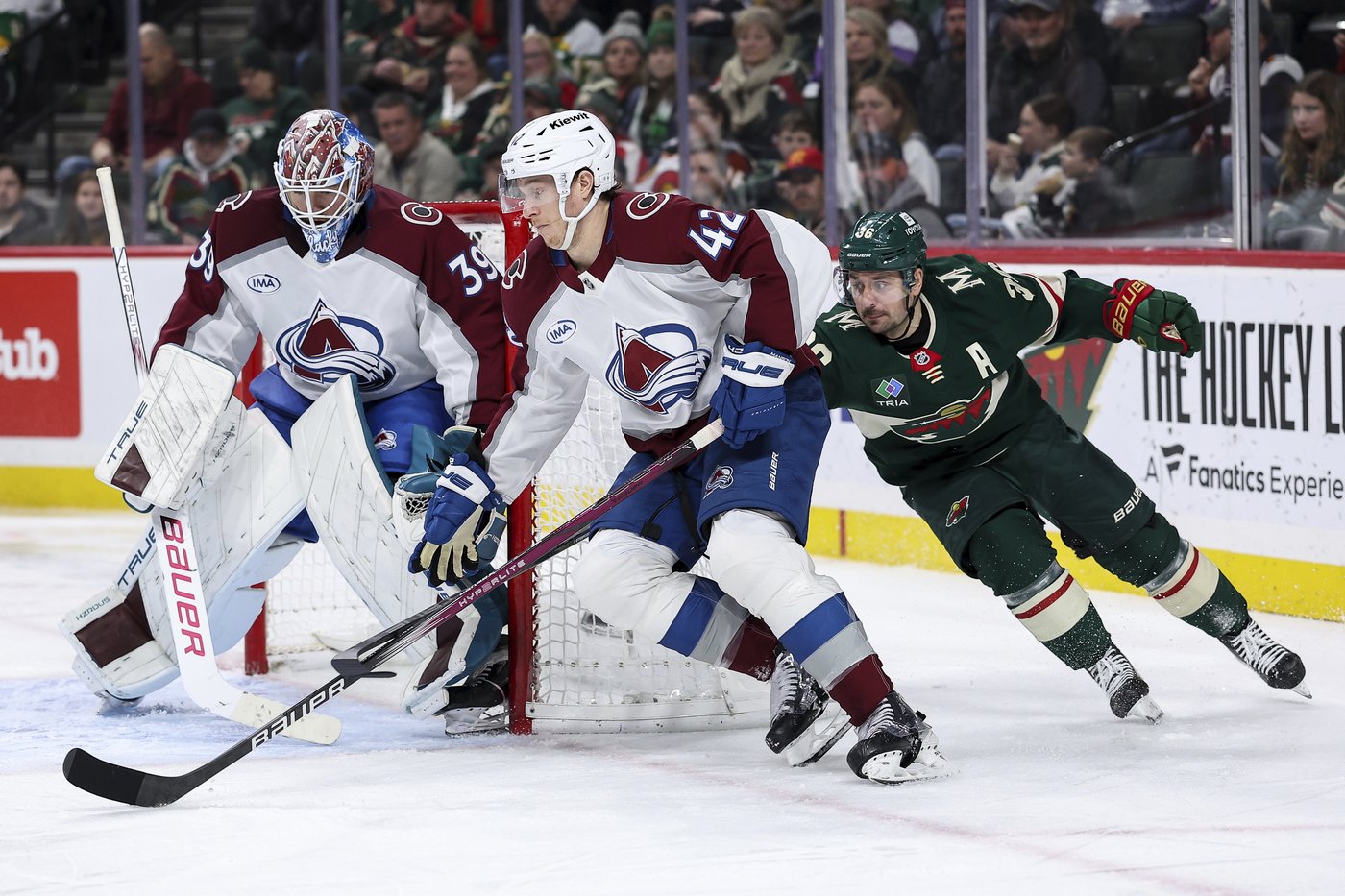 Nathan MacKinnon has goal and an assist in Avalanche's 6-1 victory over Wild | iNFOnews.ca Nathan MacKinnon has goal and an assist in Avalanche's 6-1 victory over Wild | iNFOnews.ca
