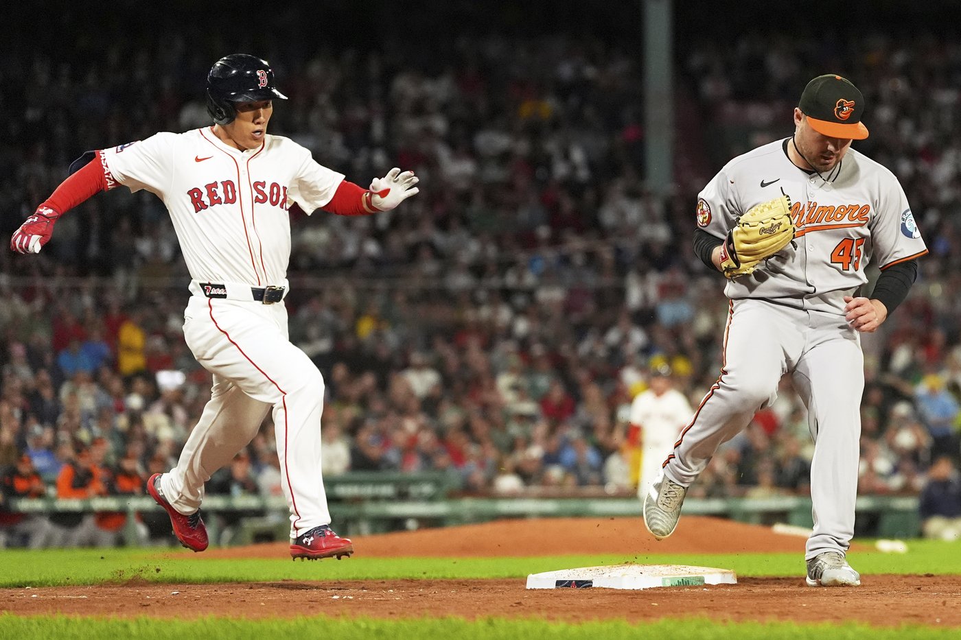 Orioles blow late lead, then beat Boston 4-3 in 11 on Basallo's RBI | iNFOnews.ca Orioles blow late lead, then beat Boston 4-3 in 11 on Basallo's RBI | iNFOnews.ca