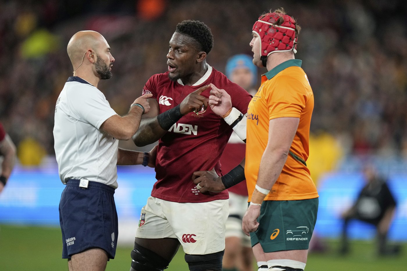 Debate over "that" try continues long after the Lions clinch a series win over Australia | iNFOnews.ca Debate over "that" try continues long after the Lions clinch a series win over Australia | iNFOnews.ca