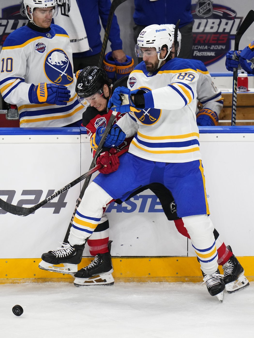 Cotter scores as Devils beat Sabres 3-1 to sweep season-opening series in Prague | iNFOnews.ca