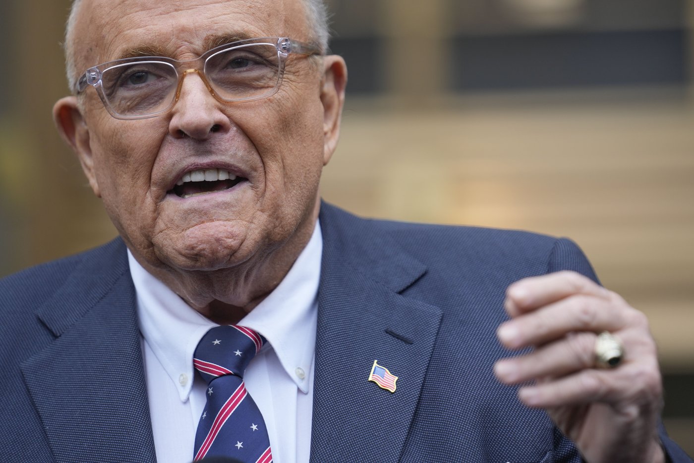 Rudy Giuliani in a courtroom outburst accuses judge in assets case of being unfair, drawing a rebuke | iNFOnews.ca Rudy Giuliani in a courtroom outburst accuses judge in assets case of being unfair, drawing a rebuke | iNFOnews.ca