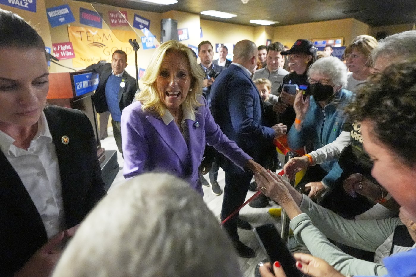 Jill Biden is out campaigning again - but not for her husband anymore. She's pumping up Harris | iNFOnews.ca Jill Biden is out campaigning again - but not for her husband anymore. She's pumping up Harris | iNFOnews.ca