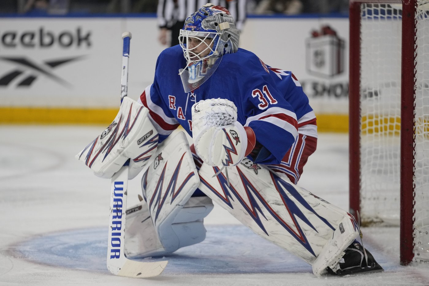 Rangers putting goalie Igor Shesterkin on IR with an upper body injury, AP source says | iNFOnews.ca
