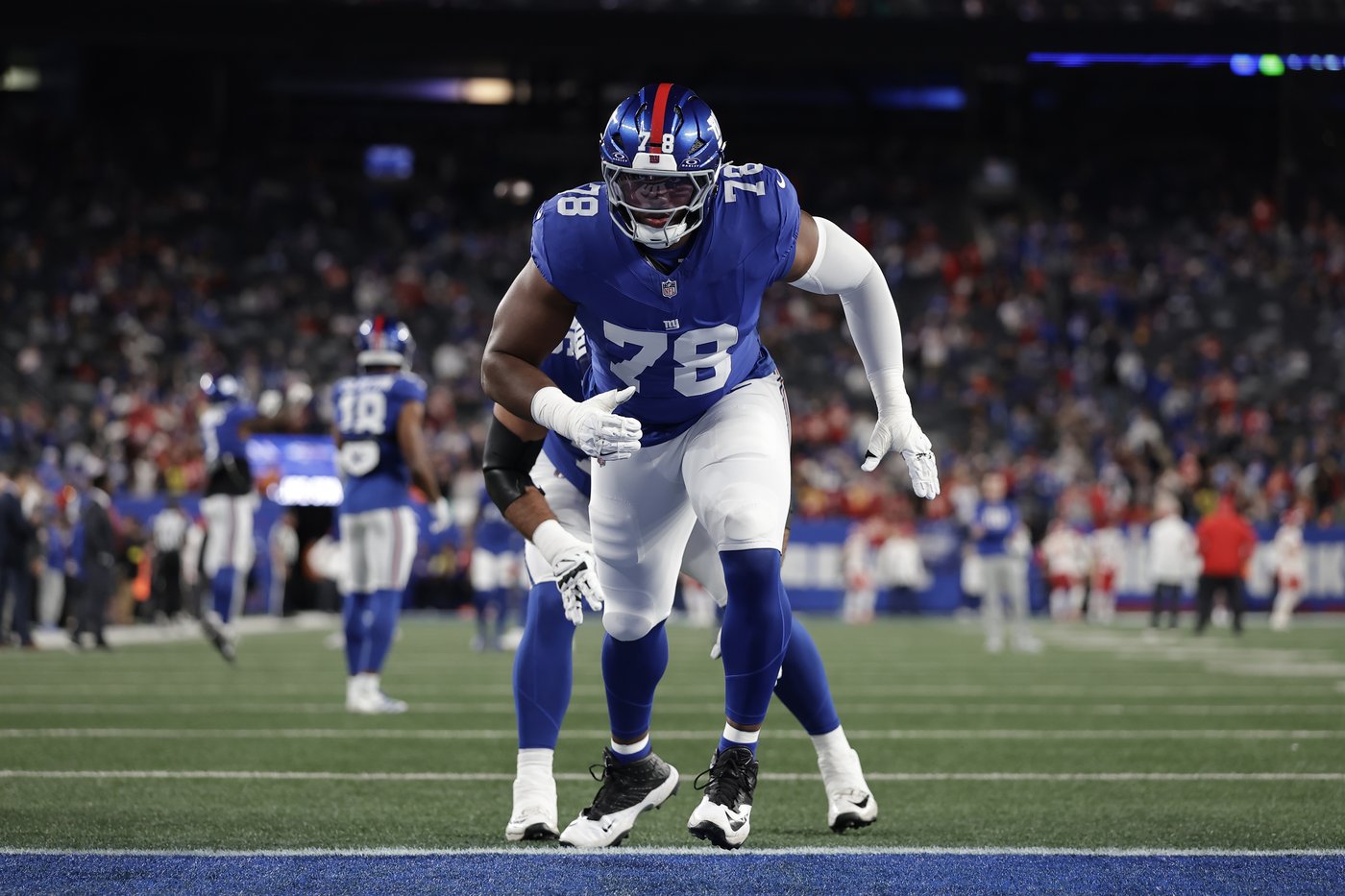Giants left tackle Andrew Thomas makes his season debut against Chiefs | iNFOnews.ca