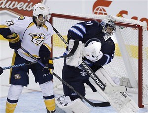 Jets get another pass at Predators after losing home opener to Nashville | iNFOnews.ca CP30550191