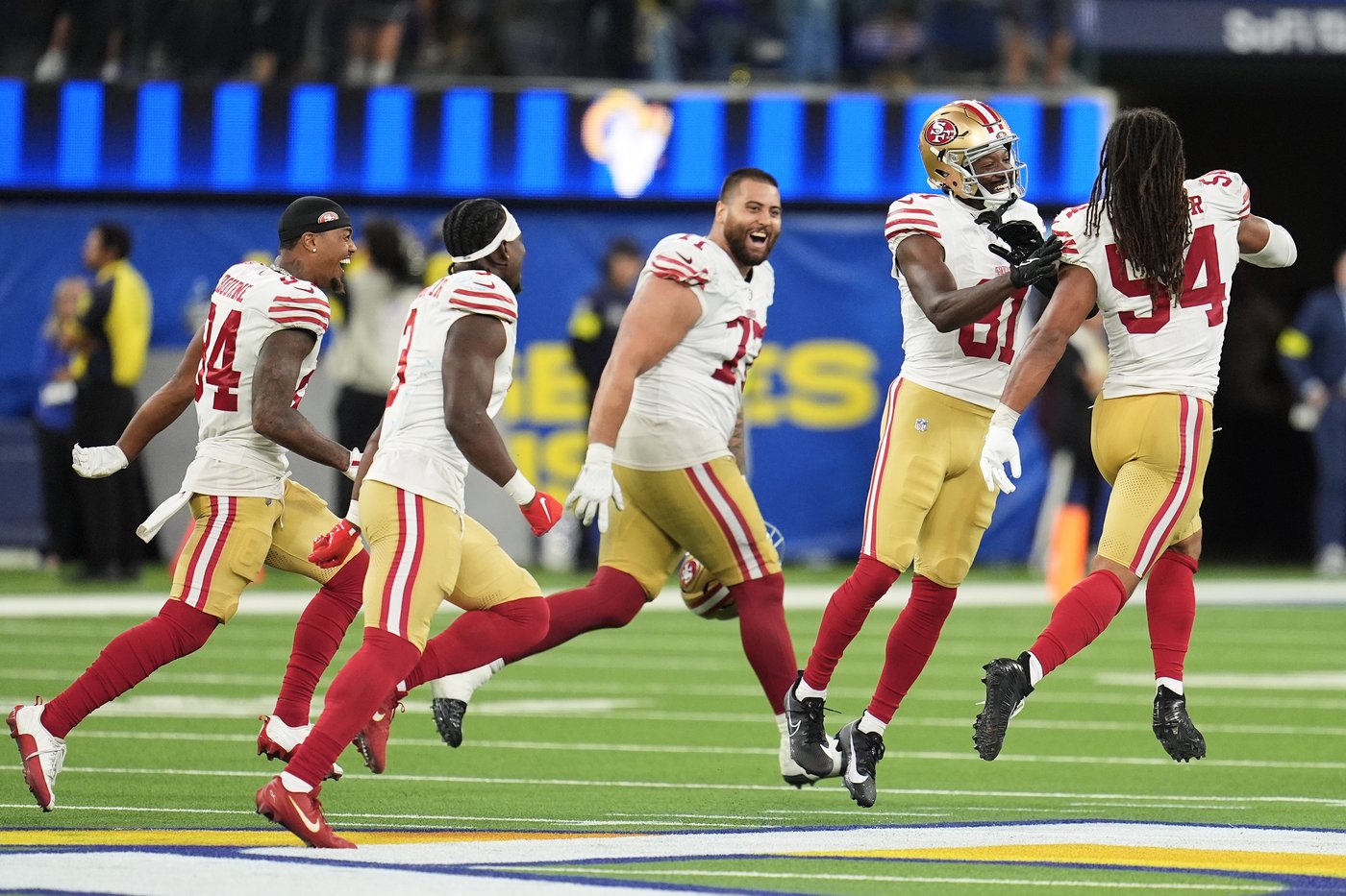 Short-handed 49ers stop Rams on downs in overtime, preserving a 26-23 victory | iNFOnews.ca Short-handed 49ers stop Rams on downs in overtime, preserving a 26-23 victory | iNFOnews.ca