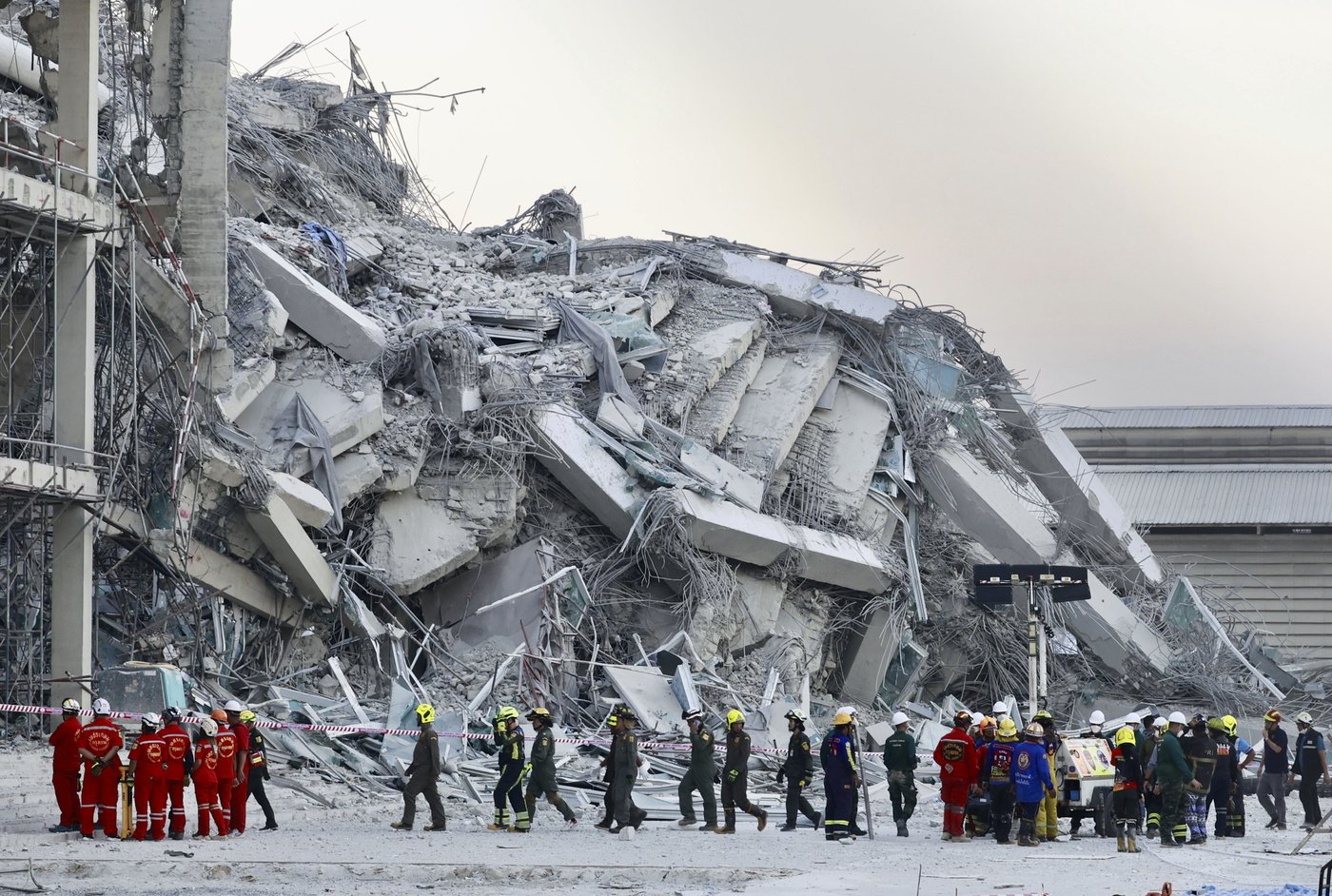 Thai-Chinese company denies flouting safety measures in probe of skyscraper collapse following quake | iNFOnews.ca