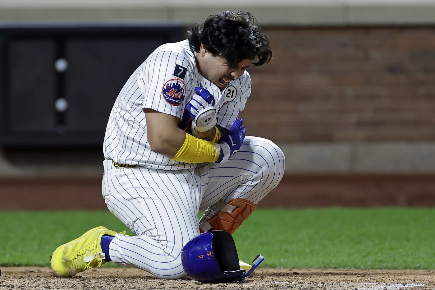Mets catcher Francisco Alvarez plunked again but appears to have dodged injury | iNFOnews.ca