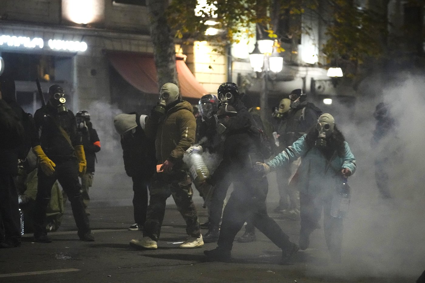 Germany, France and Poland condemn use of force against protesters in Georgia | iNFOnews.ca