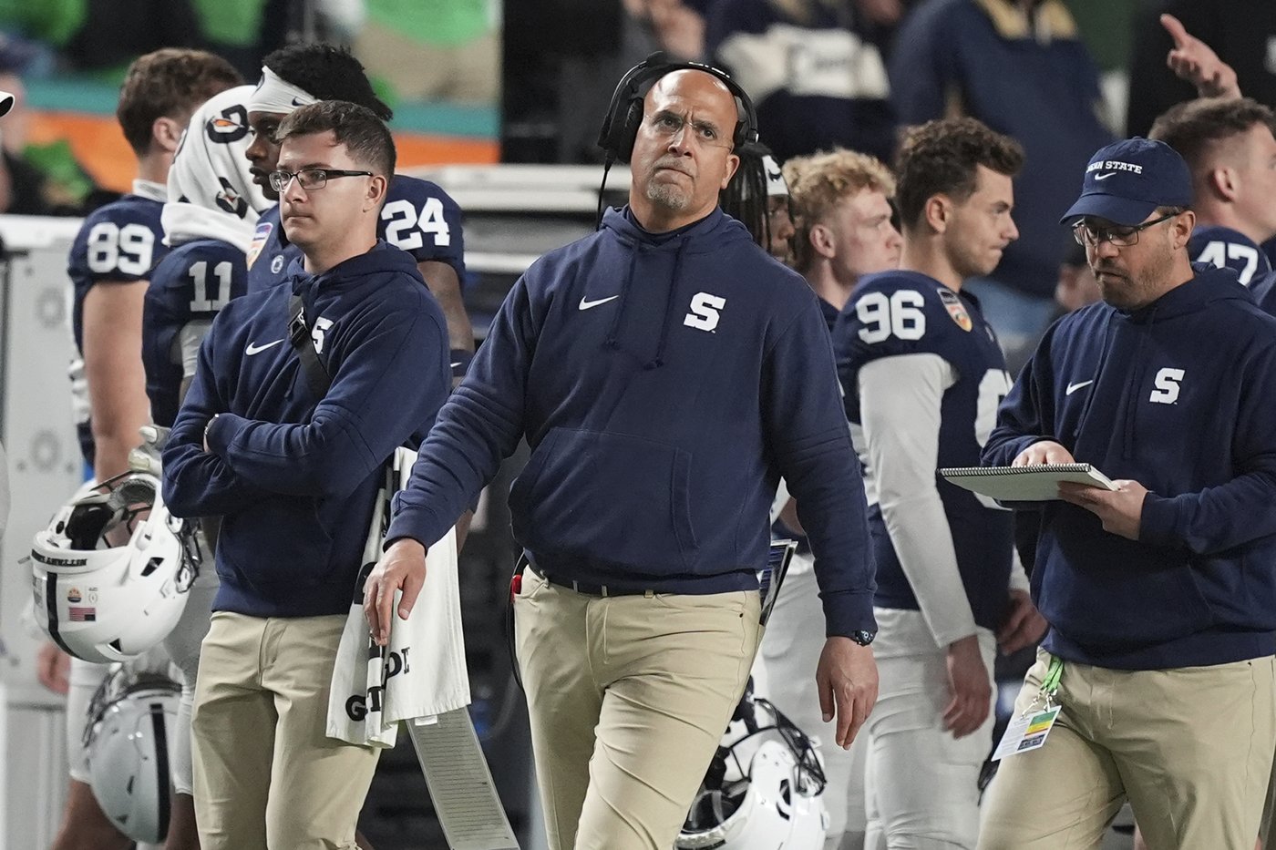 Penn State QB Drew Allar's late interception helps seal Notre Dame's win in Orange Bowl | iNFOnews.ca Penn State QB Drew Allar's late interception helps seal Notre Dame's win in Orange Bowl | iNFOnews.ca