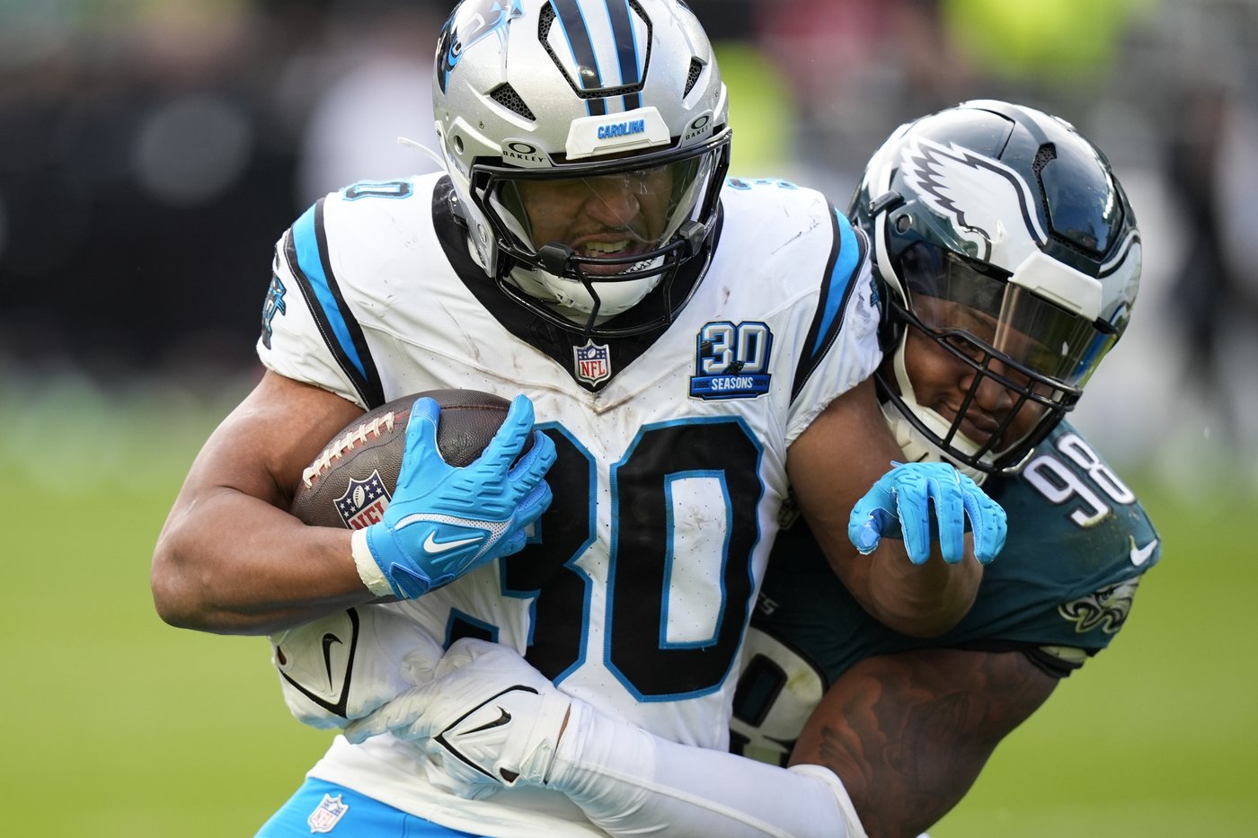 Panthers lose rookie RB Jonathon Brooks for the season to a torn ACL; same knee he injured at Texas | iNFOnews.ca