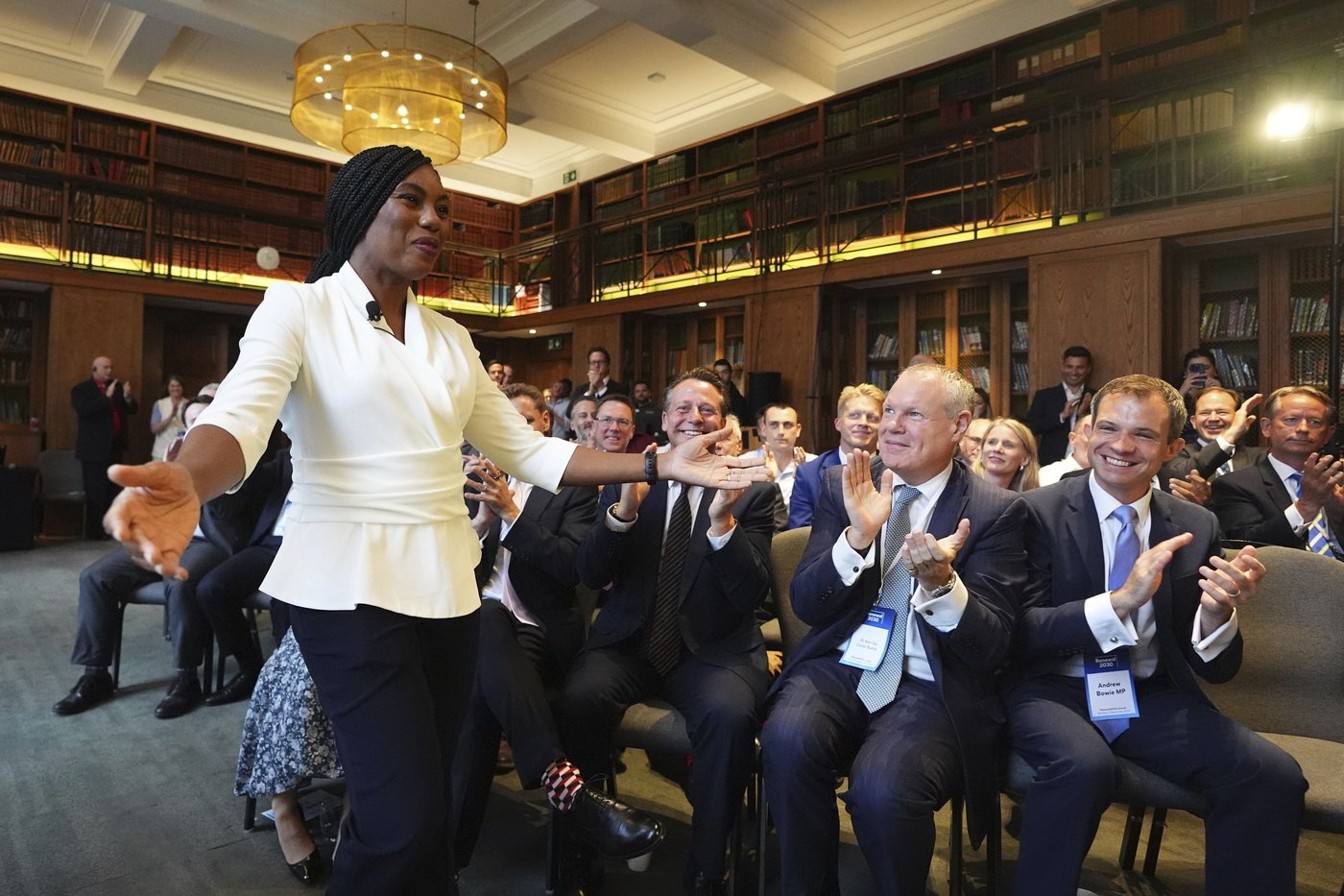 Contenders to lead Britain's defeated Conservatives woo members at a key party conference | iNFOnews.ca