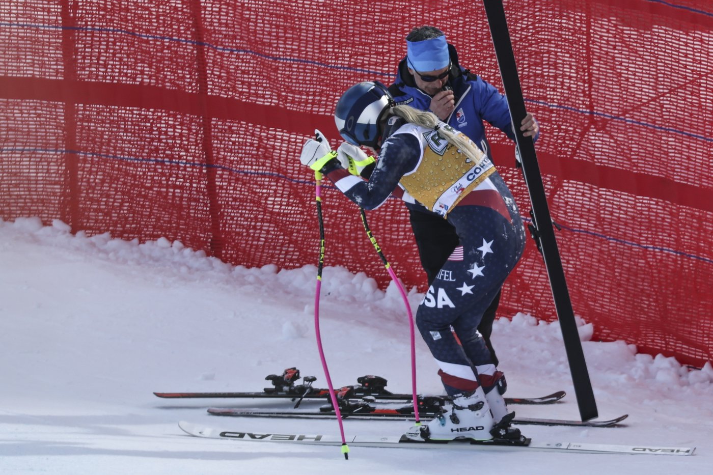 Lindsey Vonn says her 'bum is sore' from fall in downhill training but otherwise she feels fine | iNFOnews.ca Lindsey Vonn says her 'bum is sore' from fall in downhill training but otherwise she feels fine | iNFOnews.ca