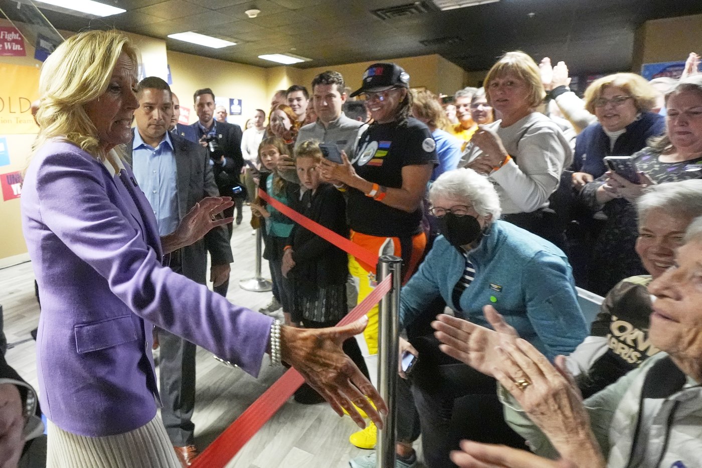 Jill Biden is out campaigning again - but not for her husband anymore. She's pumping up Harris | iNFOnews.ca Jill Biden is out campaigning again - but not for her husband anymore. She's pumping up Harris | iNFOnews.ca