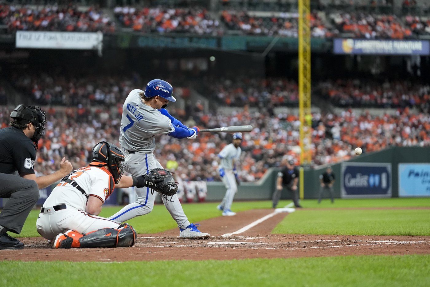 Bobby Witt Jr. and Cole Ragans lead the Royals over the Orioles 1-0 to open an AL Wild Card Series | iNFOnews.ca
