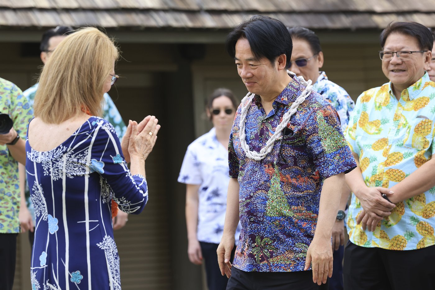 Taiwan's president meets Hawaii's governor and members of Congress in a visit condemned by China | iNFOnews.ca Taiwan's president meets Hawaii's governor and members of Congress in a visit condemned by China | iNFOnews.ca