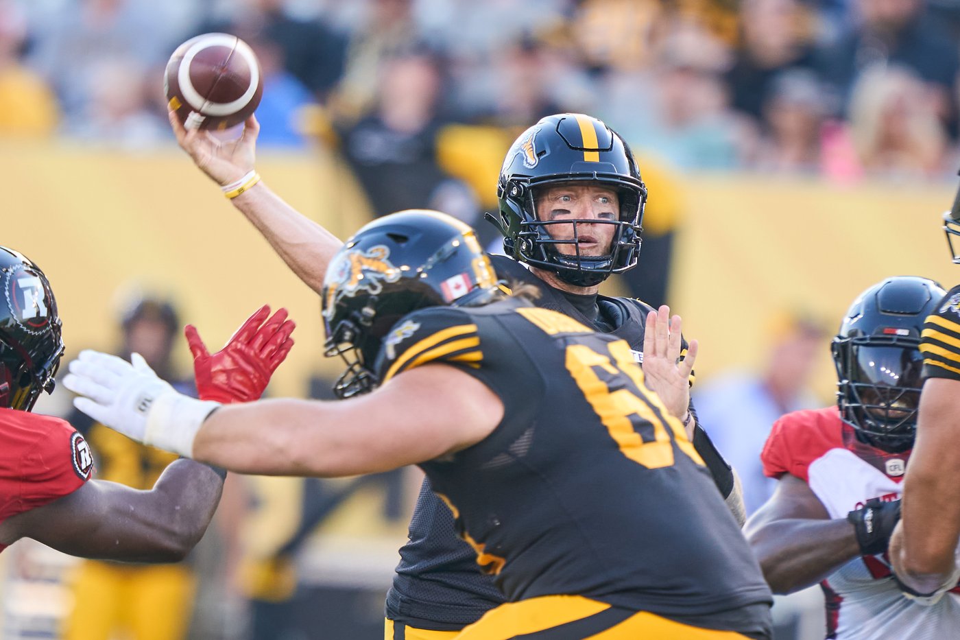 Mitchell's late TD pass to Lawler rallies Ticats to 23-20 home win over Redblacks | iNFOnews.ca
