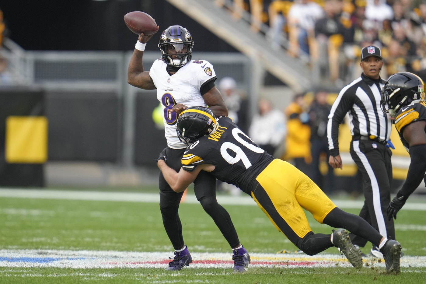 Boswell kicks 6 field goals and the Steelers bottle up Lamar Jackson in 18-16 win over the Ravens | iNFOnews.ca Boswell kicks 6 field goals and the Steelers bottle up Lamar Jackson in 18-16 win over the Ravens | iNFOnews.ca