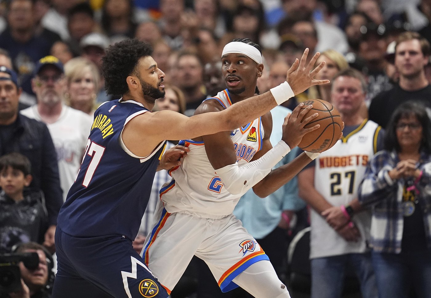 Clank! Nuggets and Thunder combine for 25 points, tied for fewest in 1st quarter of NBA playoff game | iNFOnews.ca Clank! Nuggets and Thunder combine for 25 points, tied for fewest in 1st quarter of NBA playoff game | iNFOnews.ca