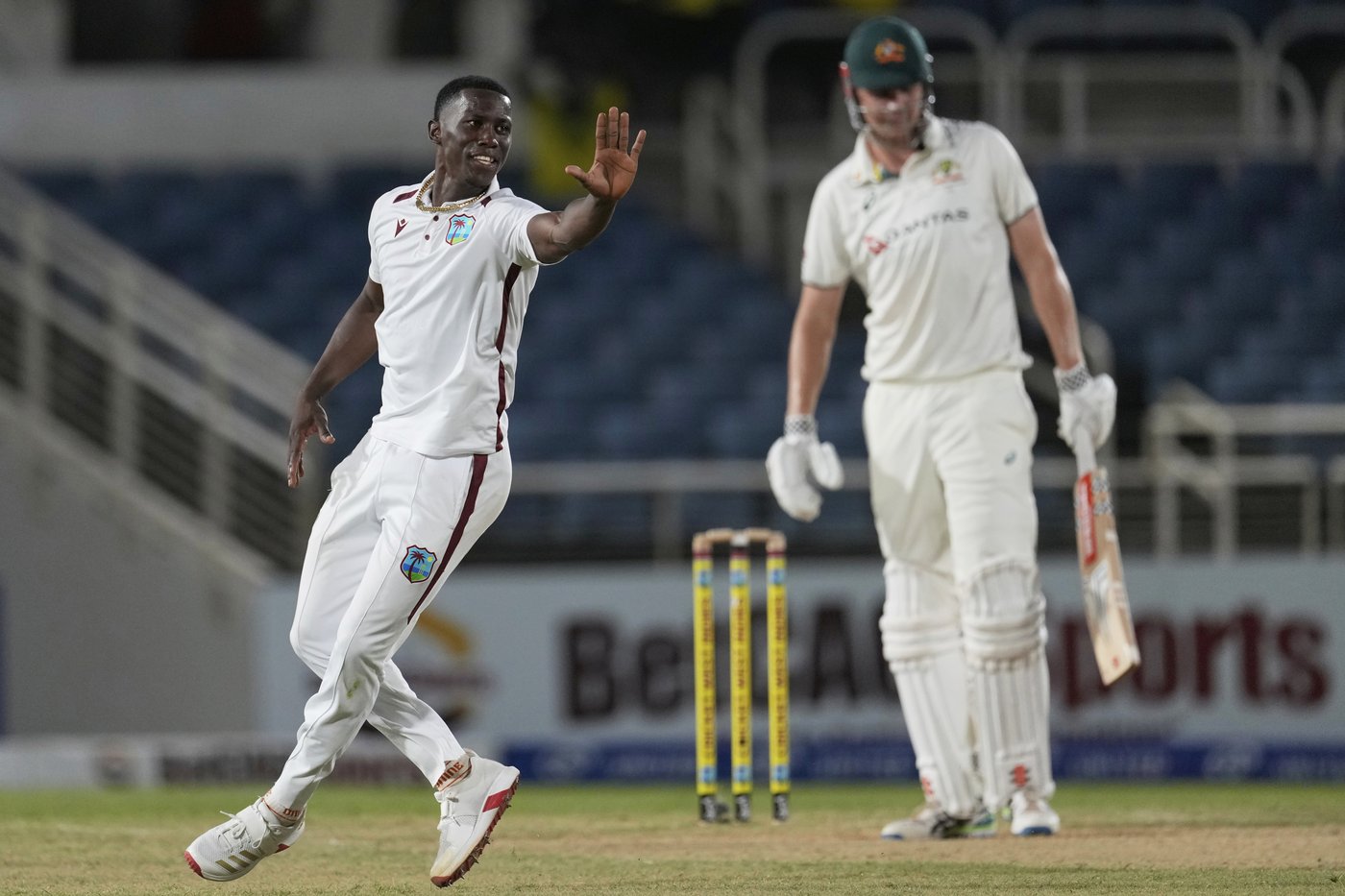 West Indies pacemen reduce Australia to 99-6 in third test, an overall lead of 181 | iNFOnews.ca